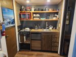 Kitchenette from living area